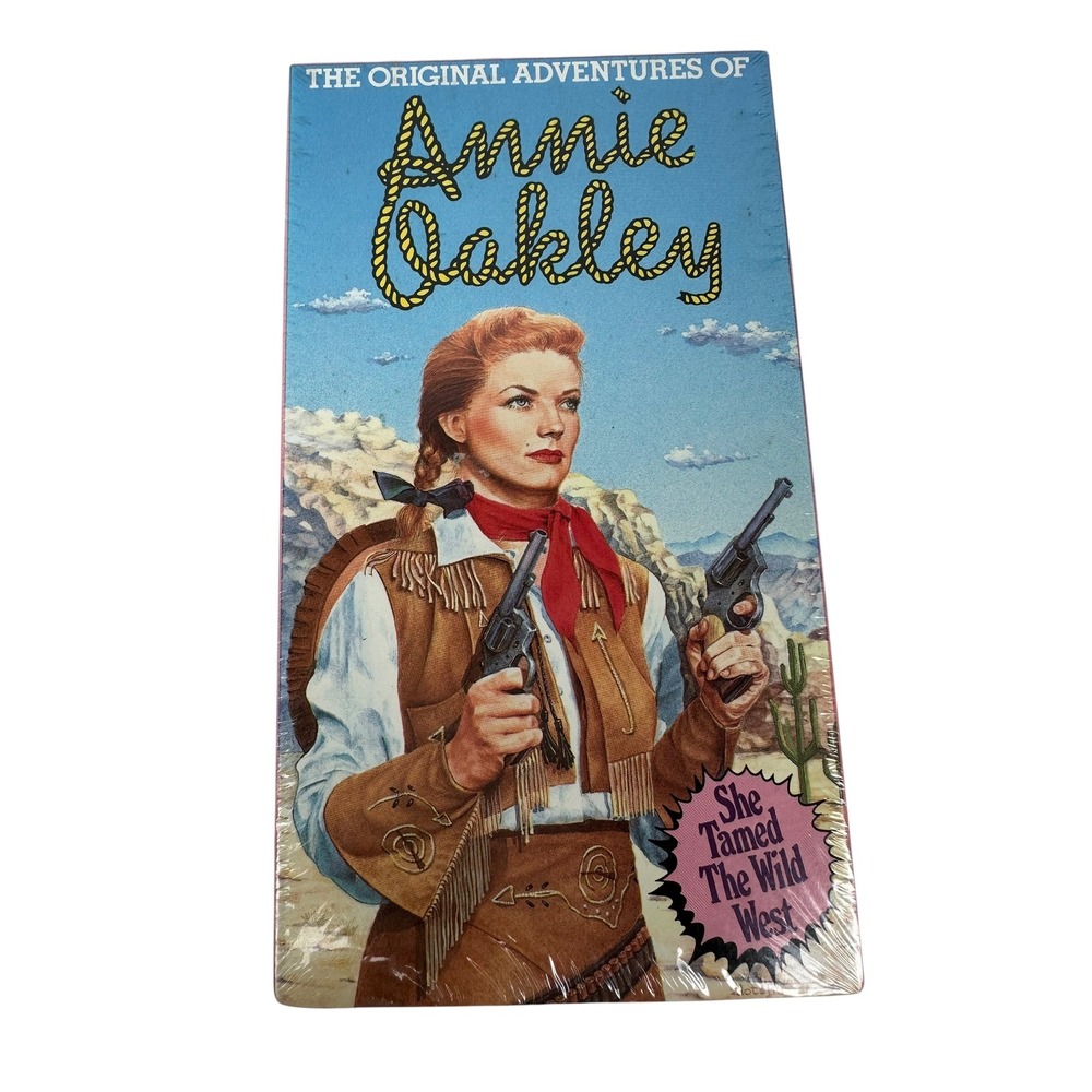 Original Adventures of Annie Oakley VHS Gail Davis GoodTimes Home Video Sealed